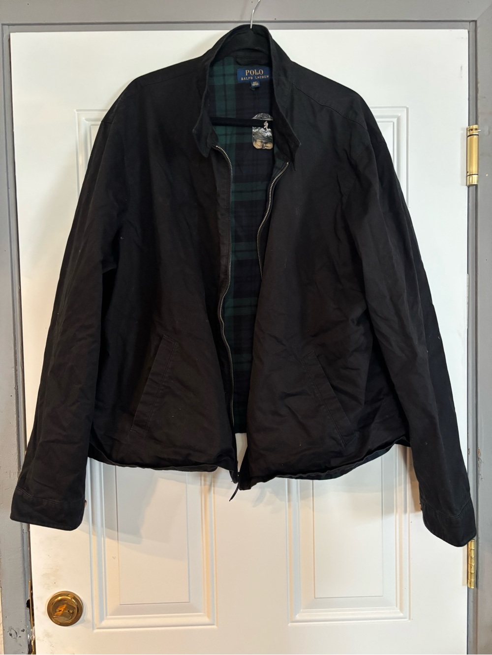 Polo Ralph Lauren cotton full-zip Harrington/swing-top jacket Size XXL